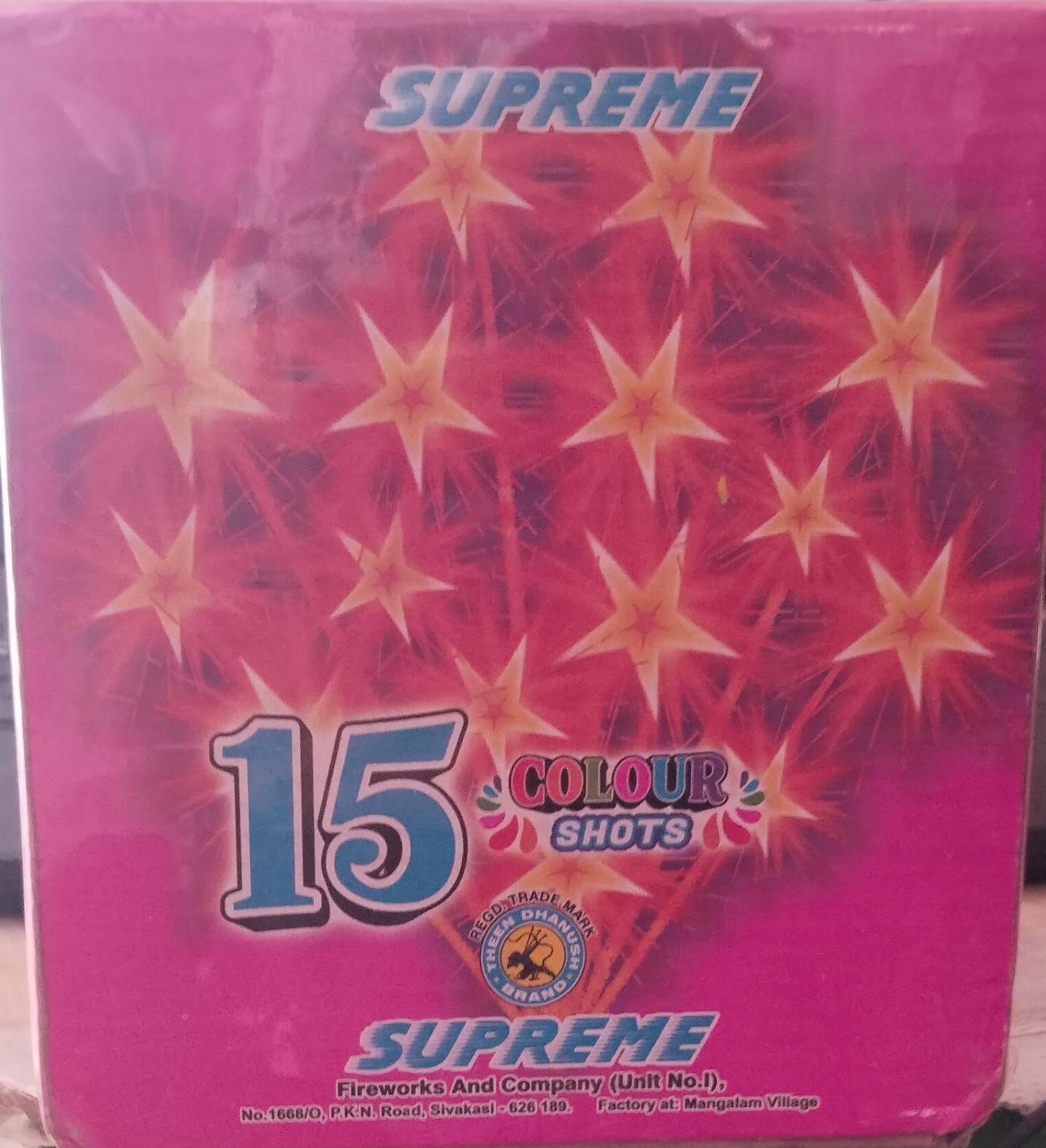 inba Crackers Fanatic 15 Multi Colour Shots